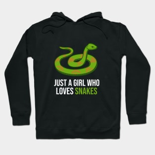 Just a girl who loves snakes Hoodie